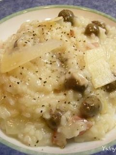 むかご入りチーズリゾット-レシピのメイン写真