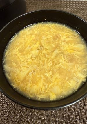 生姜ひきわり納豆のたっぷりかき玉汁😻-レシピのメイン写真