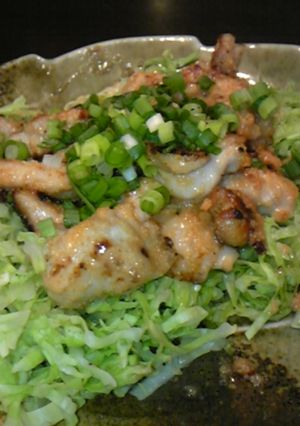 こってり*^^*鶏の味噌ﾏﾖたらこ炒め*-レシピのメイン写真