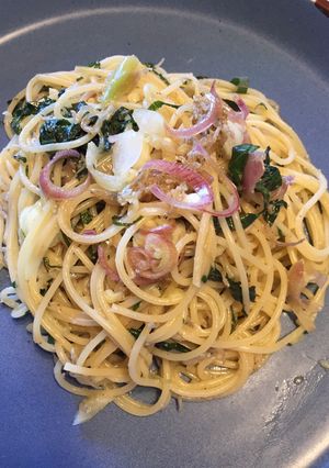 大葉とおじゃこのバター醤油パスタ-レシピのメイン写真