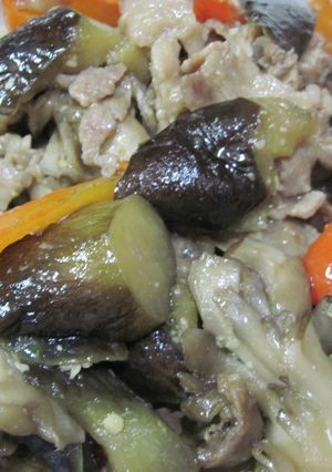 お惣菜の定番！なすと豚肉の甘味噌炒め-レシピのメイン写真