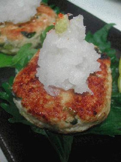 鶏つくねのおろし乗っけ-レシピのメイン写真