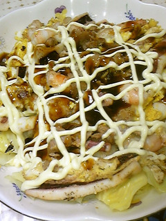 小麦粉なしで簡単お好み焼き-レシピのメイン写真