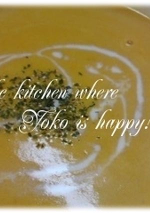 コッテリ濃厚!豆乳のかぼちゃスープ♪^^-レシピのメイン写真
