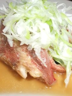 赤魚の煮付け★ネギが重要!-レシピのメイン写真