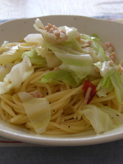 キャベツとツナのパスタ-レシピのメイン写真