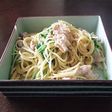 ズボラ風ごましゃぶパスタ