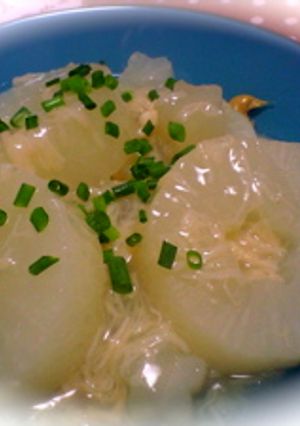 白だし＆帆立缶で味付☆帆立あんの大根煮-レシピのメイン写真