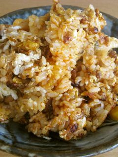 5分で簡単!納豆キムチ炒飯-レシピのメイン写真