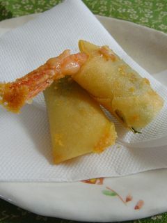 *サクサクえびチーズ春巻き*-レシピのメイン写真