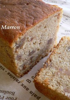 しっとり♪マロンのパウンドケーキ-レシピのメイン写真