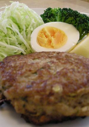 蓮根で和風ハンバーグ☆-レシピのメイン写真