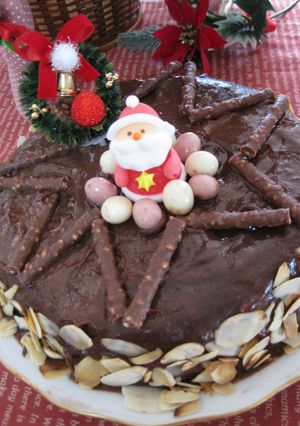 親子で楽しむクリスマスケーキ♡-レシピのメイン写真