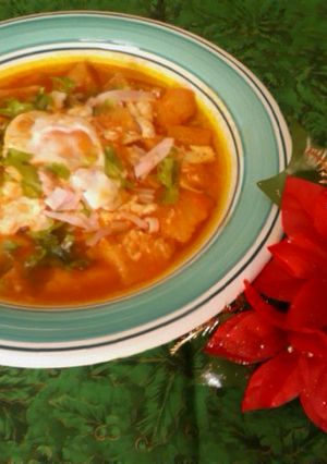 パンとにんにくのスープ-レシピのメイン写真