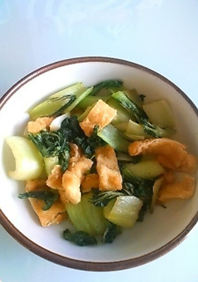 簡単すぎぃ!★☆青梗菜の炒め物☆★-レシピのメイン写真