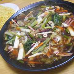 รูปของ 覚）陶板deたっぷり野菜あんかけ焼きそば