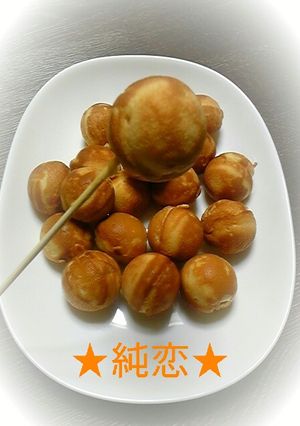 ♪ベビーカステラ♪HMとタコ焼き器で-レシピのメイン写真