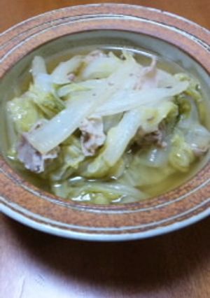 白菜と豚バラのあっさり煮-レシピのメイン写真
