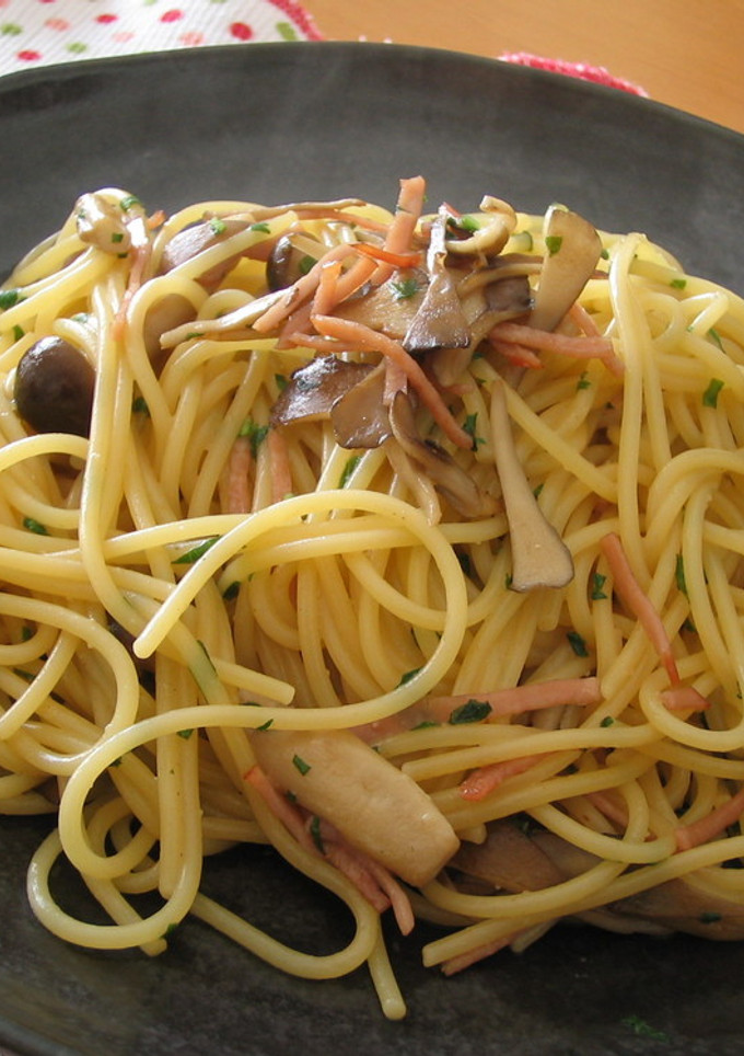 きのこウマ♪しめじと舞茸の和風パスタ-レシピのメイン写真