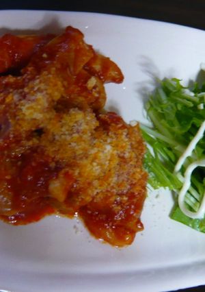 チキンのトマトガーリックソース煮-レシピのメイン写真