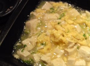 5分であんかけ豆腐☆（豆腐･卵･葱だけ）-レシピのメイン写真