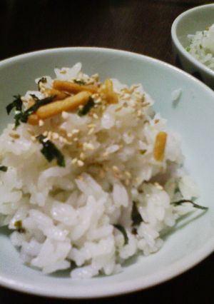 もっちり　お茶漬け炊込みご飯-レシピのメイン写真