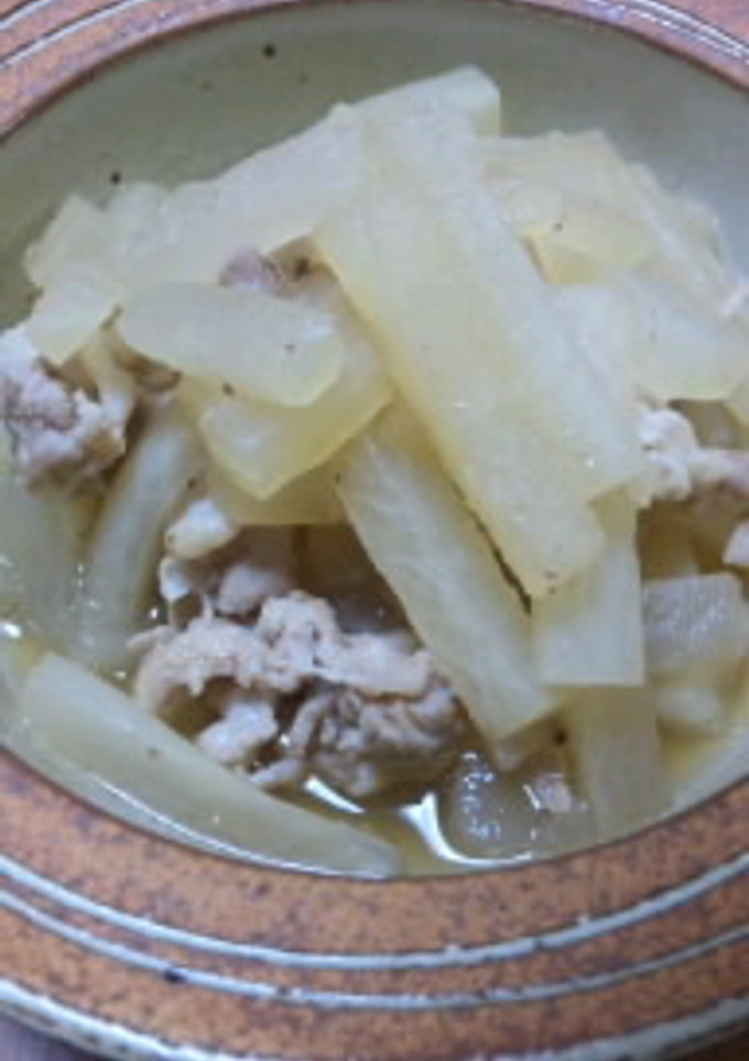 大根と豚バラのあっさり煮-レシピのメイン写真