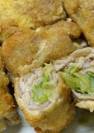 ★ジューシー♪レタスの豚肉巻きカツ★-レシピのメイン写真