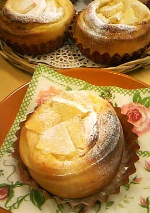 リンゴのクリームロール-レシピのメイン写真