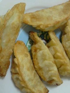 ツナとコーンの揚げギョーザ-レシピのメイン写真