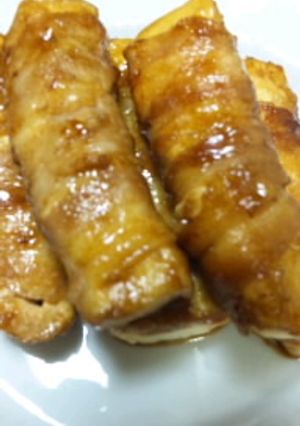 豚肉巻き豆腐ステーキ-レシピのメイン写真