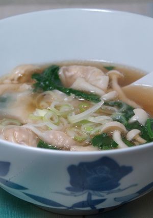 うま味!椎茸入りヘルシーワンタン-レシピのメイン写真