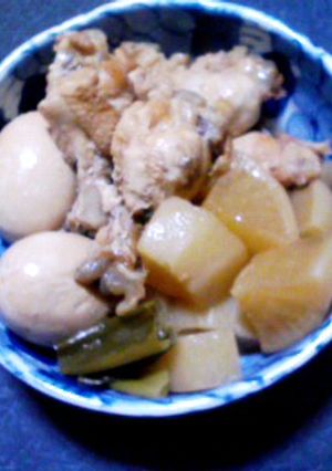 圧力鍋で☆大根と鶏手羽元のすっぱ煮-レシピのメイン写真