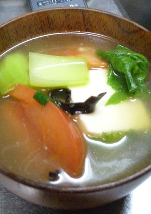 豆腐とトマトとチンゲンサイのスープ-レシピのメイン写真