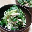 三つ葉と鶏ささみの和えもの
