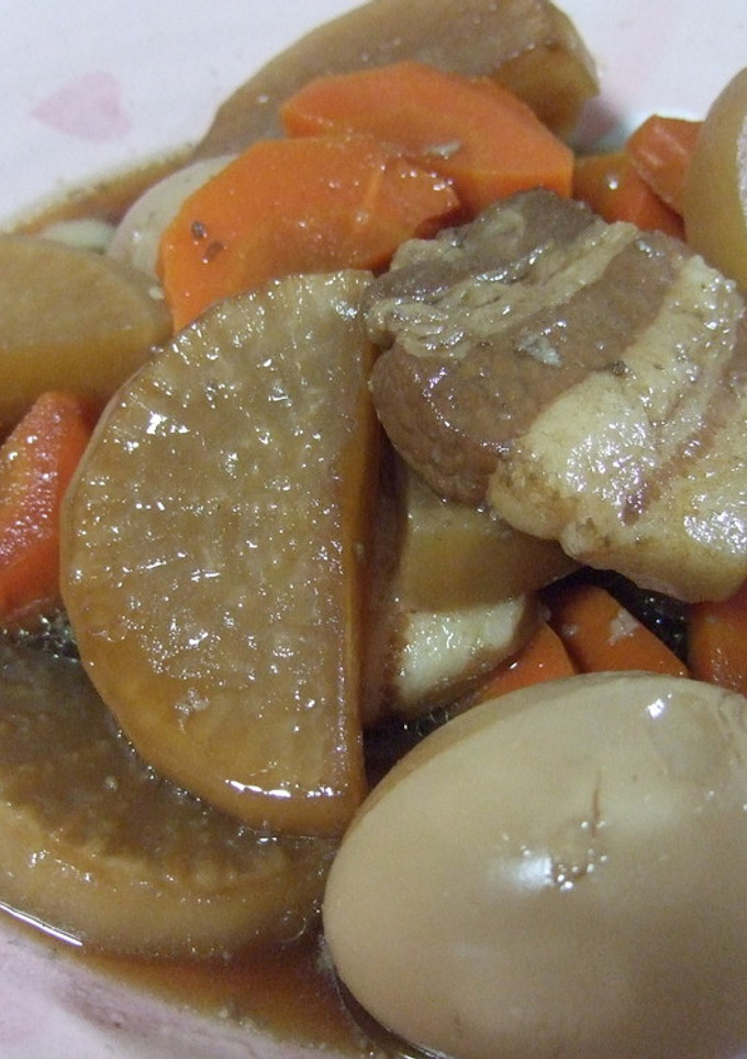 豚と大根の酢豚風煮物♪-レシピのメイン写真