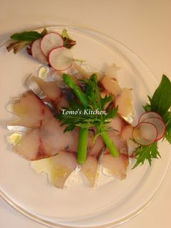 和風もイケるよ!カルパッチョ☆-レシピのメイン写真