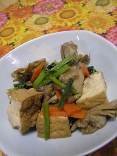 母の味♪ 厚揚げと小松菜の炒め煮✿-レシピのメイン写真