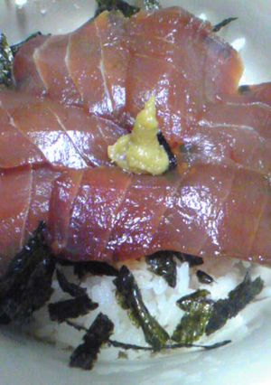 超簡単☆マグロの漬け丼-レシピのメイン写真