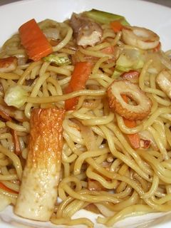 野菜たっぷり♪ちくわ入り焼きそば-レシピのメイン写真
