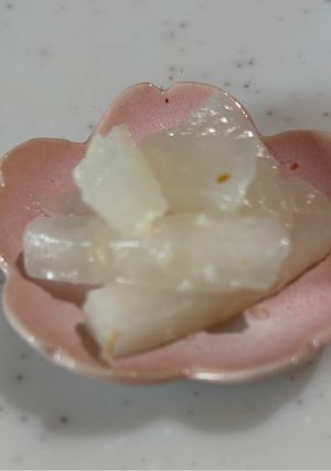 糖しぼり大根（漬物）の山わさび和え-レシピのメイン写真