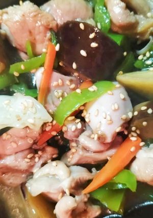 ༺野菜克服༻🫑優しい甘辛中華炒め🥕味変！-レシピのメイン写真