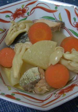 鮭と大根の煮物☆みそ味-レシピのメイン写真