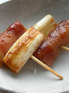✿ベーコンと長ネギの焼き鳥風✿-レシピのメイン写真