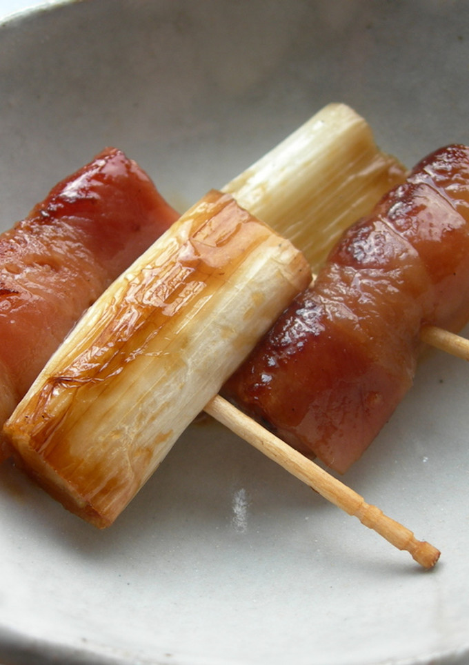 ✿ベーコンと長ネギの焼き鳥風✿-レシピのメイン写真