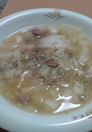 dietスープ@大根のほっこりスープ-レシピのメイン写真