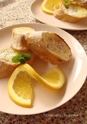 オレンジ風味のフレンチトースト♪-レシピのメイン写真