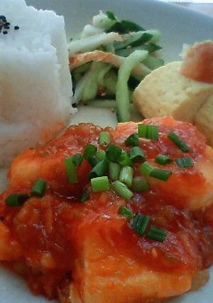 ☆豆腐のチリソース☆-レシピのメイン写真