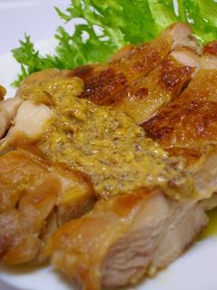 ◆チキンのクリームマスタードソテー◆-レシピのメイン写真