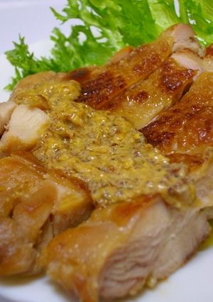 ◆チキンのクリームマスタードソテー◆-レシピのメイン写真